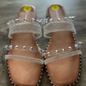 MADDEN GIRL Rhinestone sandals - BRAND NEW WITH TAGS